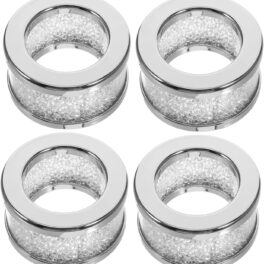 COLLBATH Kristallen Diamant Servetgesp Elegant Tafelstuk Voor Een Bruiloftsfeest